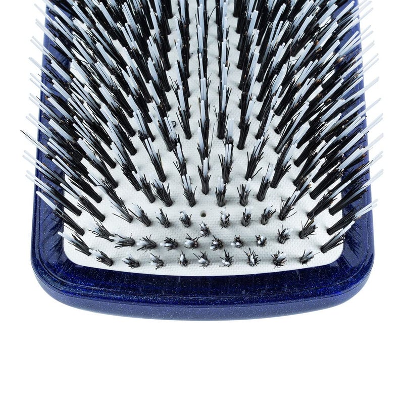 ACCA KAPPA Top Plastic Hair Extension Paddle Brush Mixed Boar and Nylon Bristles Detangling Tool - Image 3