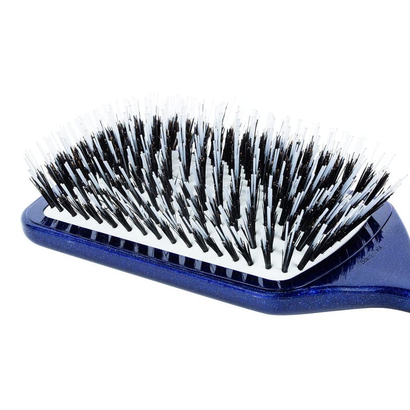ACCA KAPPA Top Plastic Hair Extension Paddle Brush Mixed Boar and Nylon Bristles Detangling Tool - Image 4