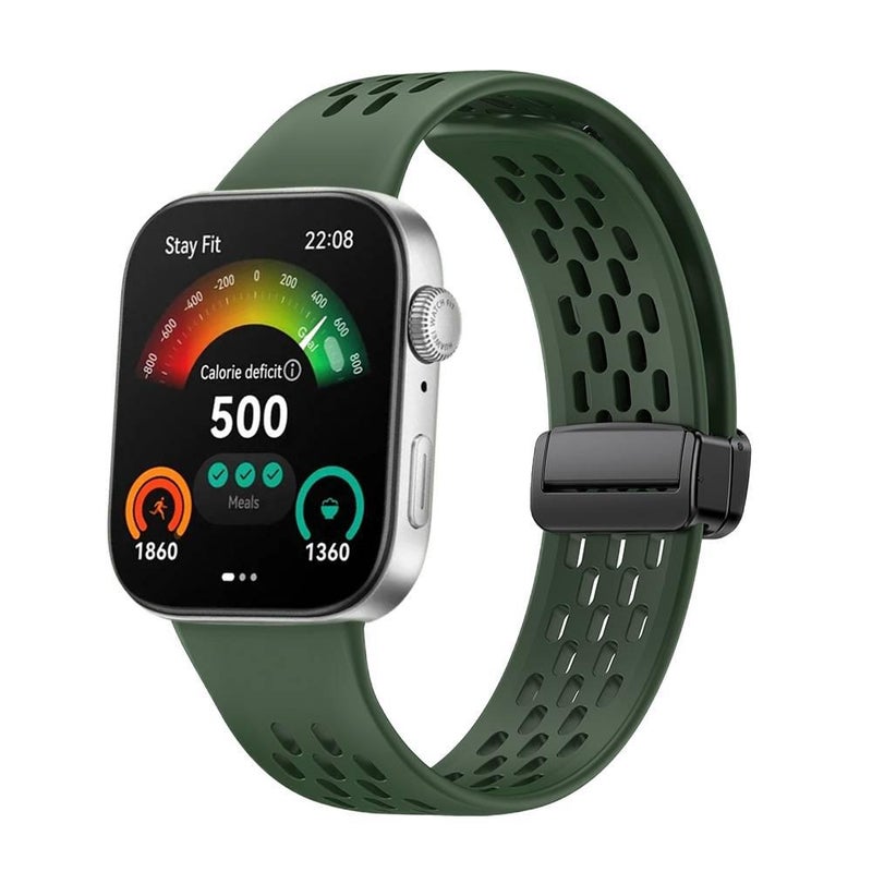 Silicone Smartwatch Band for daily smartwatch wear and replacement strap Orange Colour On The Go Use Work Use Family Use Everyday Use Home Use - Image 2