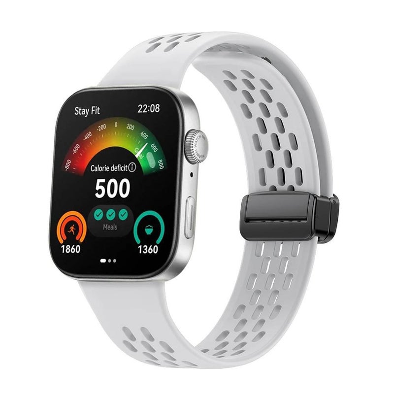 Silicone Smartwatch Band for daily smartwatch wear and replacement strap Orange Colour On The Go Use Work Use Family Use Everyday Use Home Use - Image 3