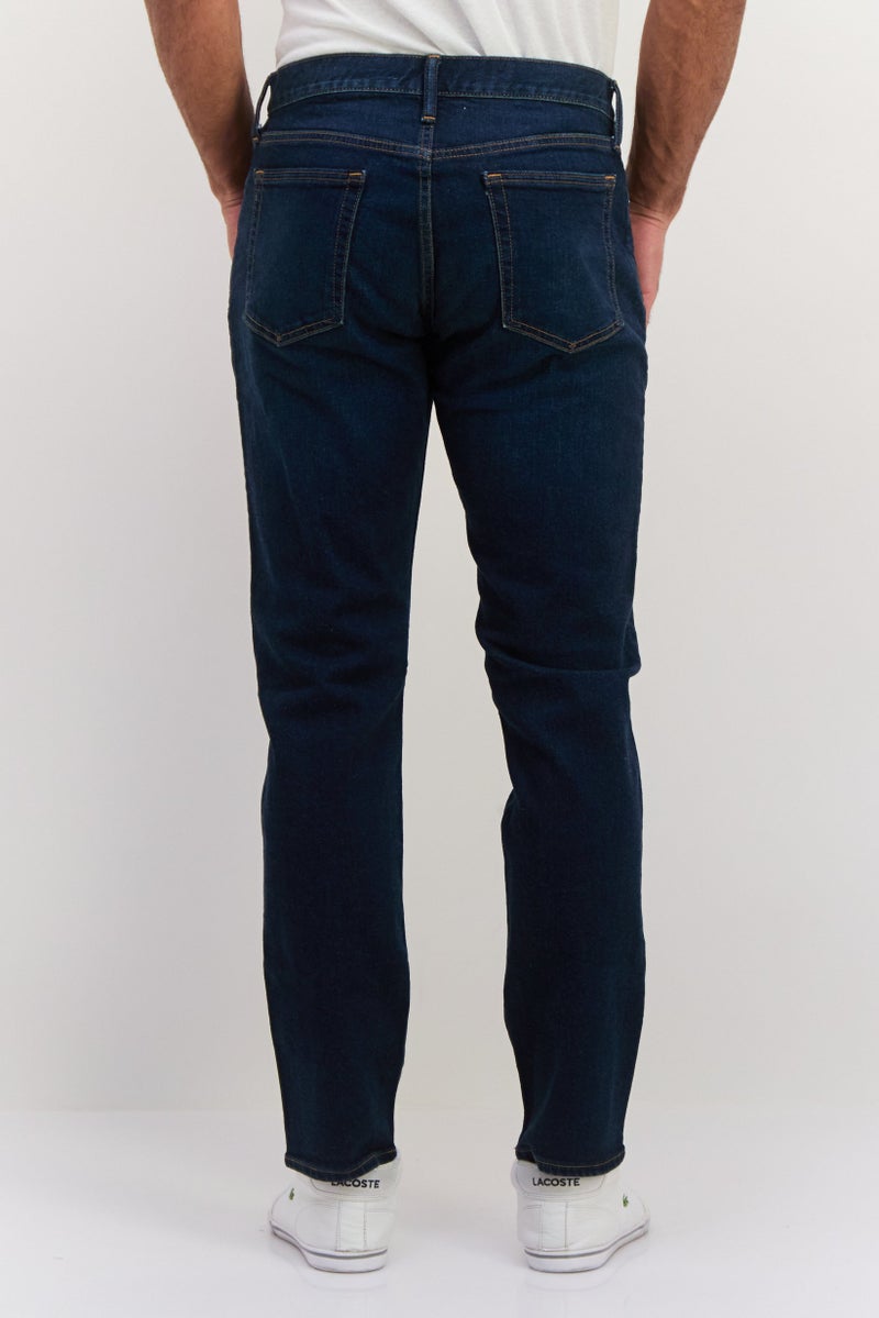 GAP Men Slim Fit Plain Stretchable Denim, Navy - Image 2