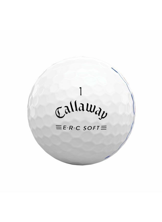 Callaway 2021 Callaway ERC Triple Track Golf Balls, White, One Size - Image 4