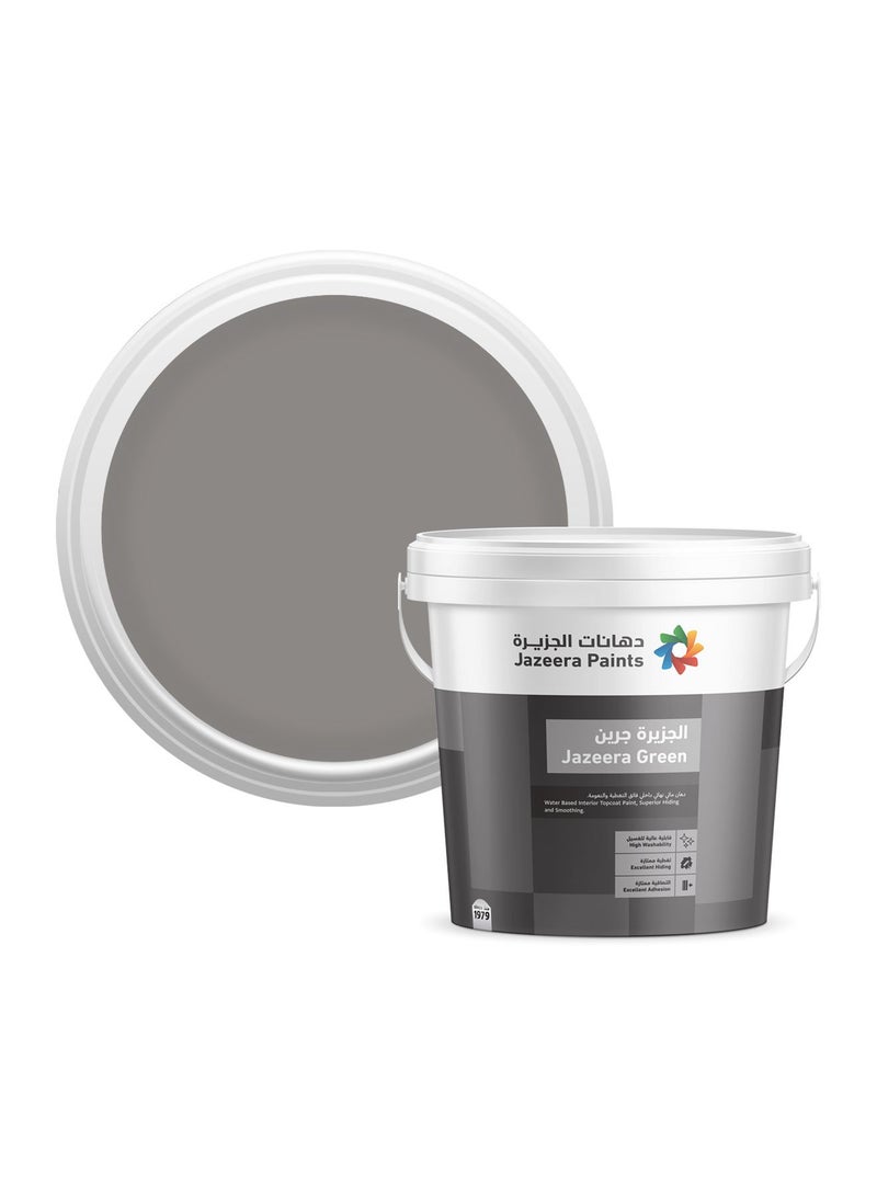 دهانات الجزيرة جرين دهان جدران داخلية مطفي (اللون : وود آش) 16.2لتر - Image 1