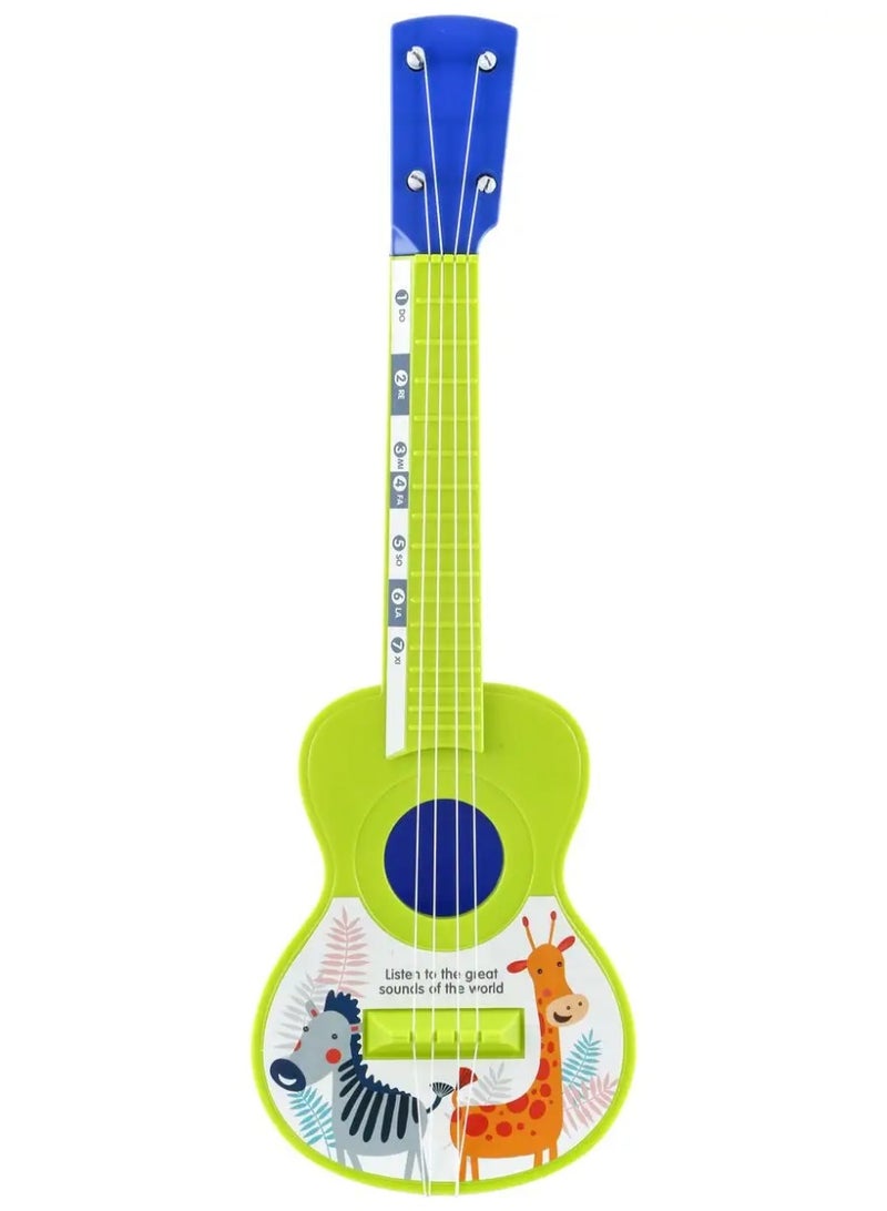 جيتار لعبة للأطفال – صوت ممتع وتصميم ملون للأطفال من 3 سنوات فأكثر - Image 1