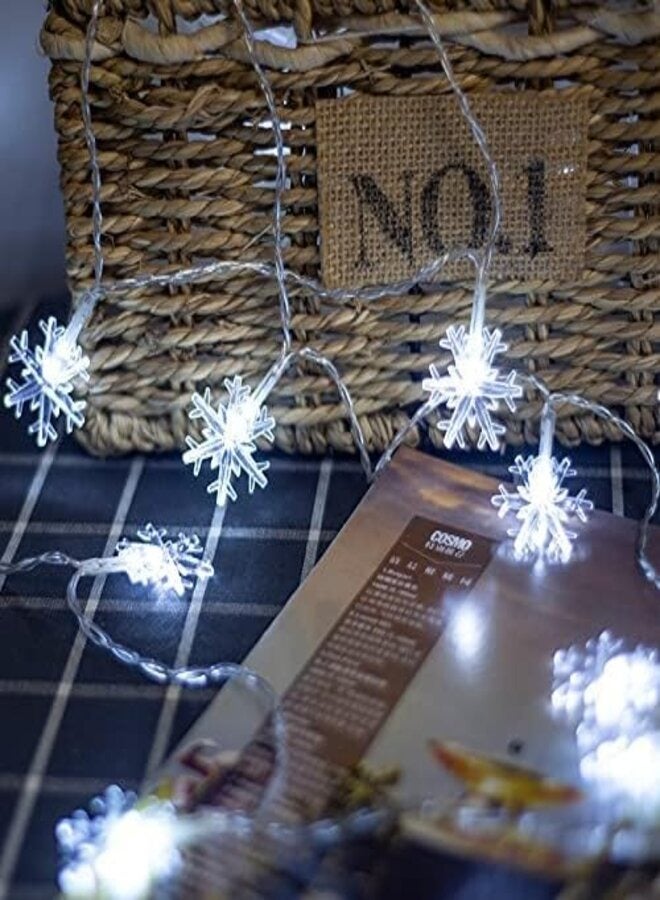 Go4Shop LED Snowflake String Lights - Image 2