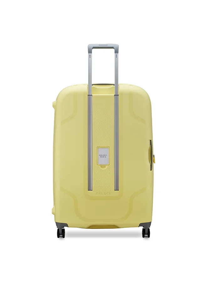 DELSEY Paris Clavel 83 cm 4 Double-Wheeled Luggage Trolley (Recycled Material) - Pale Yellow