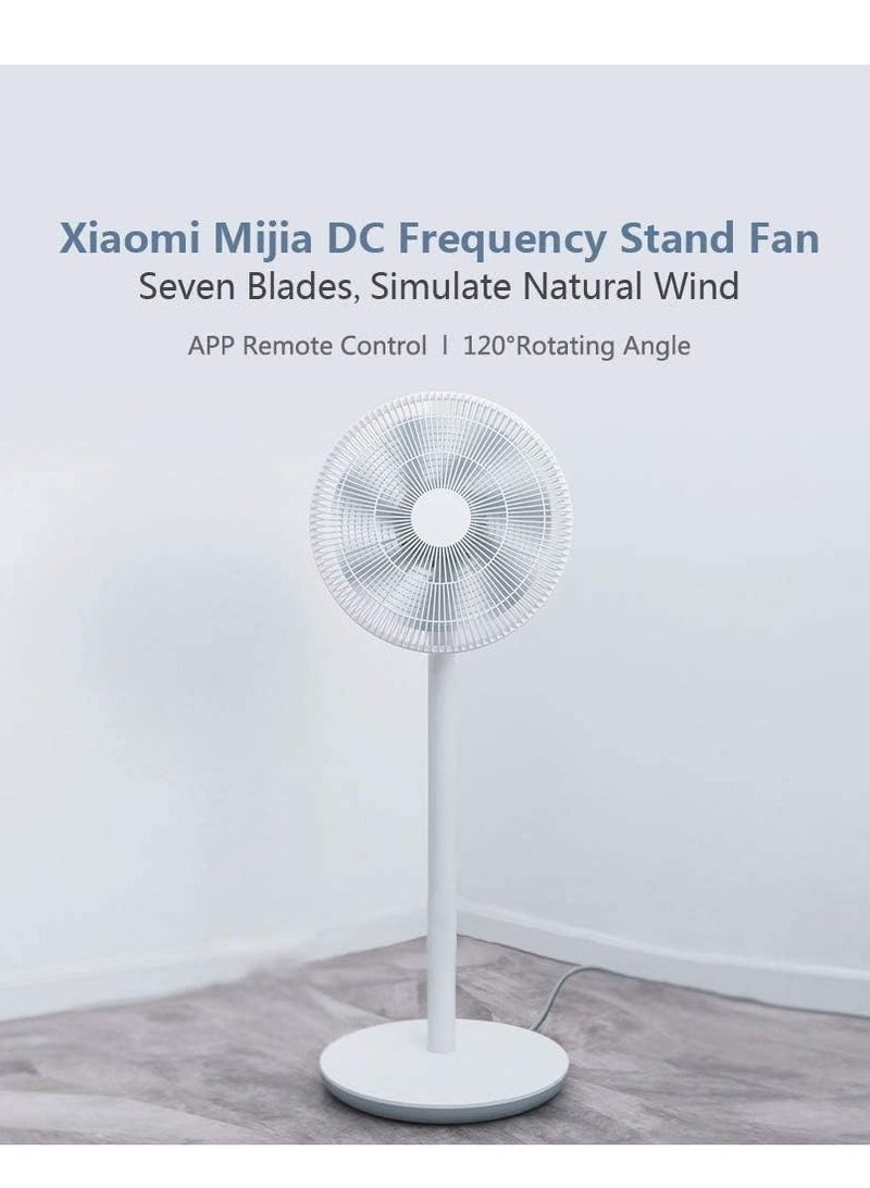 Xiaomi Mijia Mi Standing Fan for your home cooler house floor fans Portable Air Conditioner Natural Wind Mihome APP WIFI, White BPLDS02DM White - Image 2