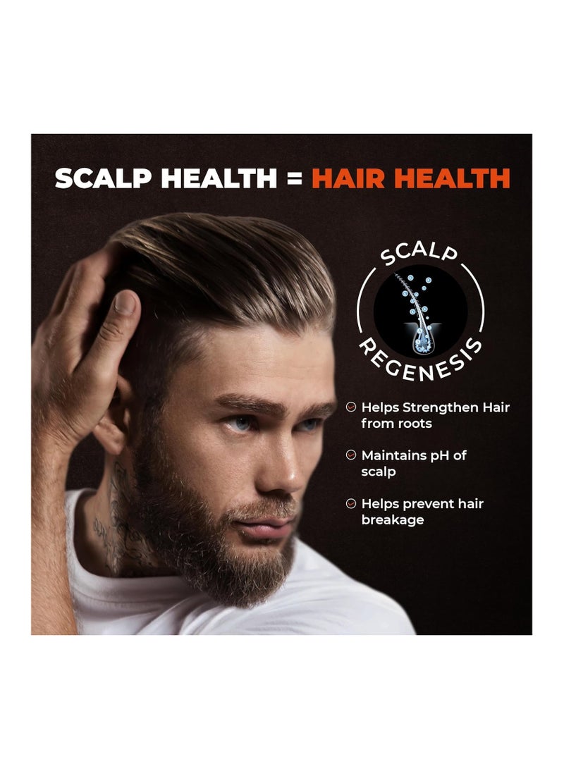 بيردو شامبو منشط نمو الشعر من بيردو، 200 مل | شامبو للرجال | يعزز نمو الشعر | شامبو خالي من الكبريتات والبارابين | مع زيت البصل والبيوتين - Image 4