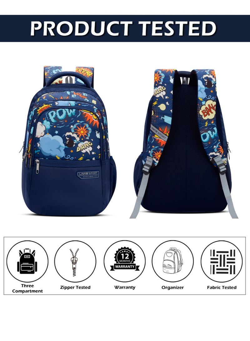 لافي حقيبة ظهر لافي سبورت بوم  لتر  بوصة كحلي - Image 3