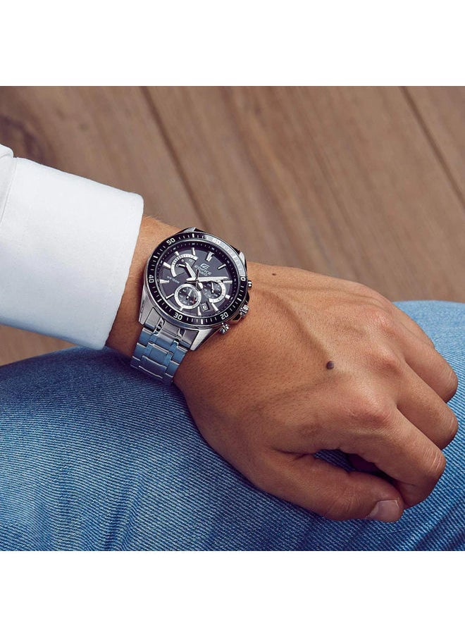 EDIFICE CASIO - Stainless Steel Chronograph Watch EFR-552D-1A3VUDF - Image 1