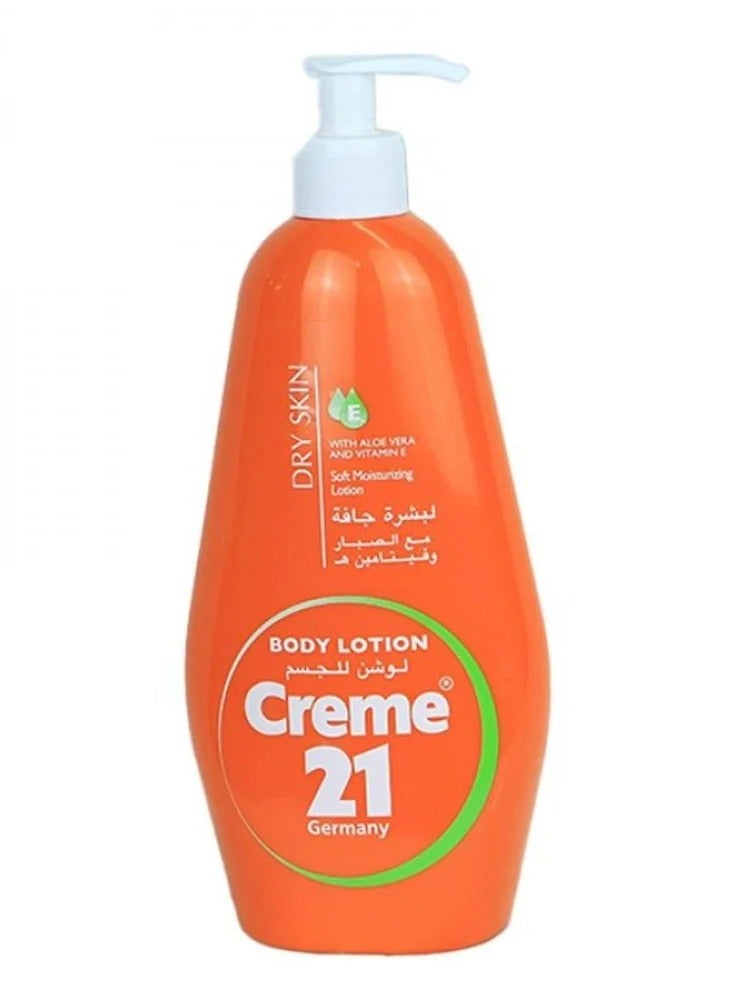 Creme 21 lotion for dry skin 600 ml
