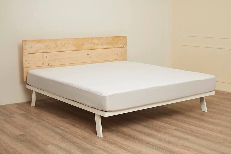 Wakefit 100% Waterproof Premium Cotton Mattress Protector | Breathable and Hypoallergenic Ultra Soft Fitted Bed Protector 75"x72" - King, White - Image 4