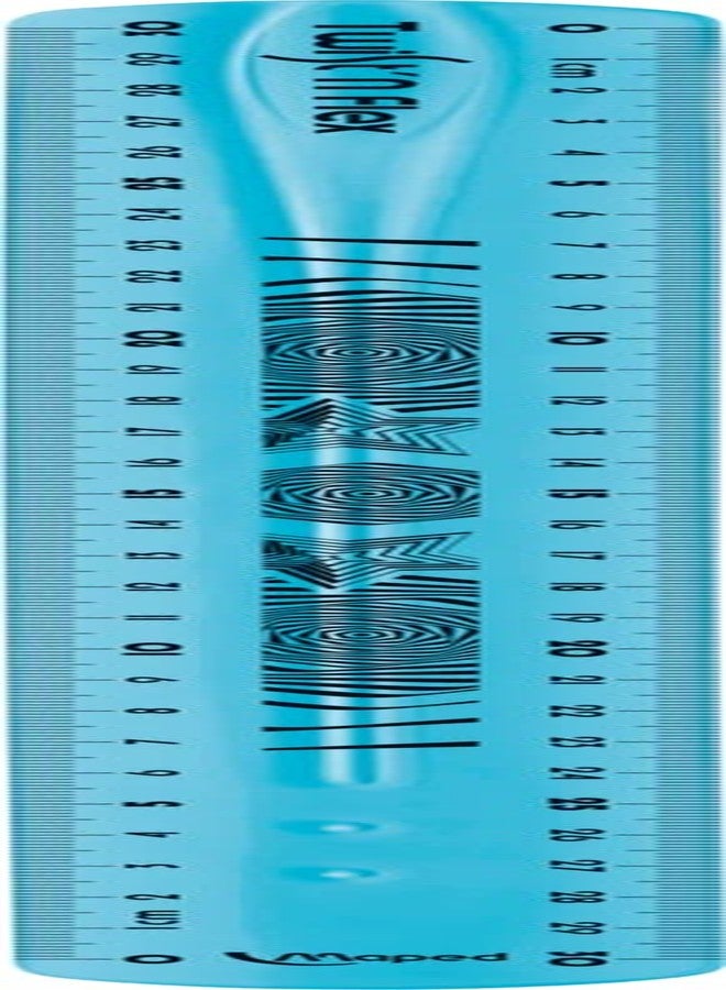 Maped Twist'n Flex Flexible and Fun Unbreakable Flat Ruler 30 cm Double Graduation Blue - Image 5