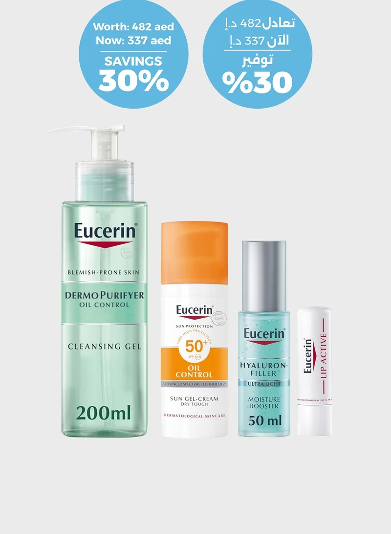Eucerin مجموعة سمر اسينشالز، 30% توفير