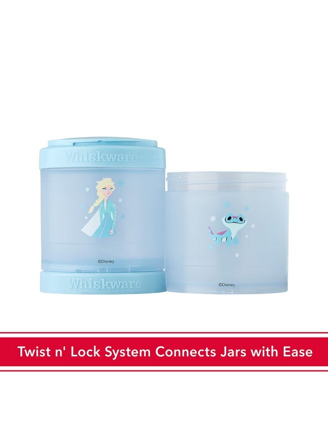 Whiskware Disney Princess Stackable Snack Containers For Kids And Toddlers 3 Stackable Snack Cups For School And Travel Elsa And Bruni - Image 3