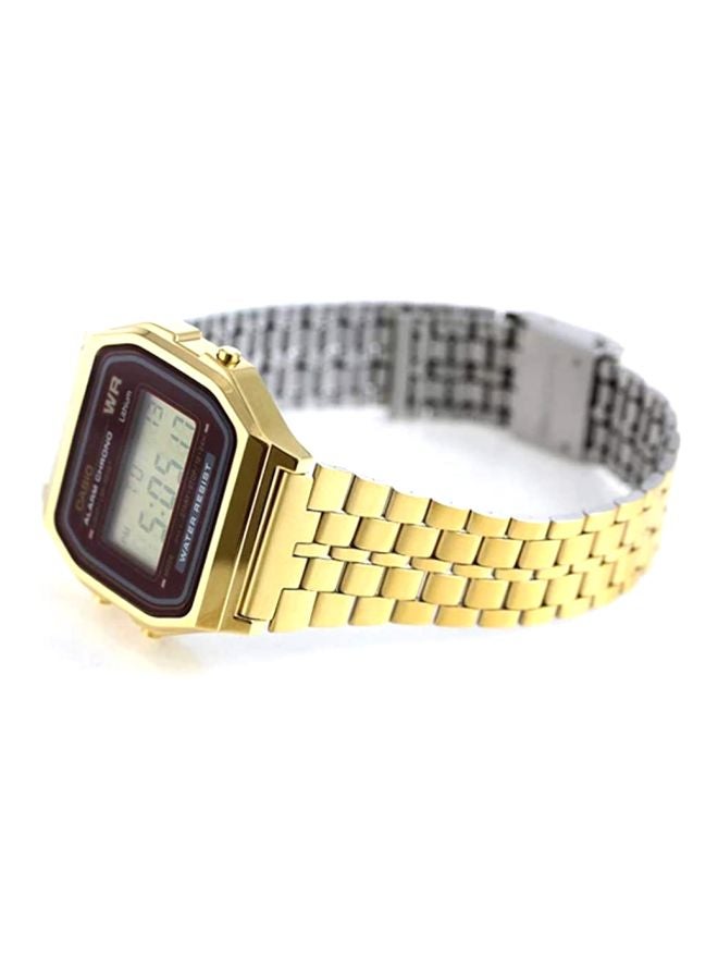 CASIO Men Vintage Collection Quartz Digital Watch A159WGEA-5DF - 33 mm - Gold - Image 5
