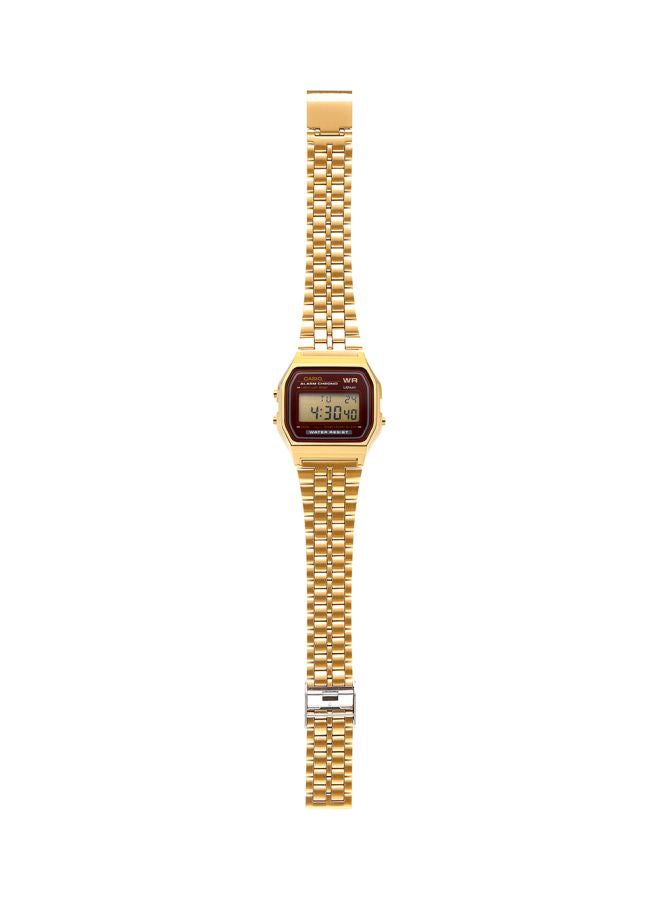 CASIO Men Vintage Collection Quartz Digital Watch A159WGEA-5DF - 33 mm - Gold - Image 4
