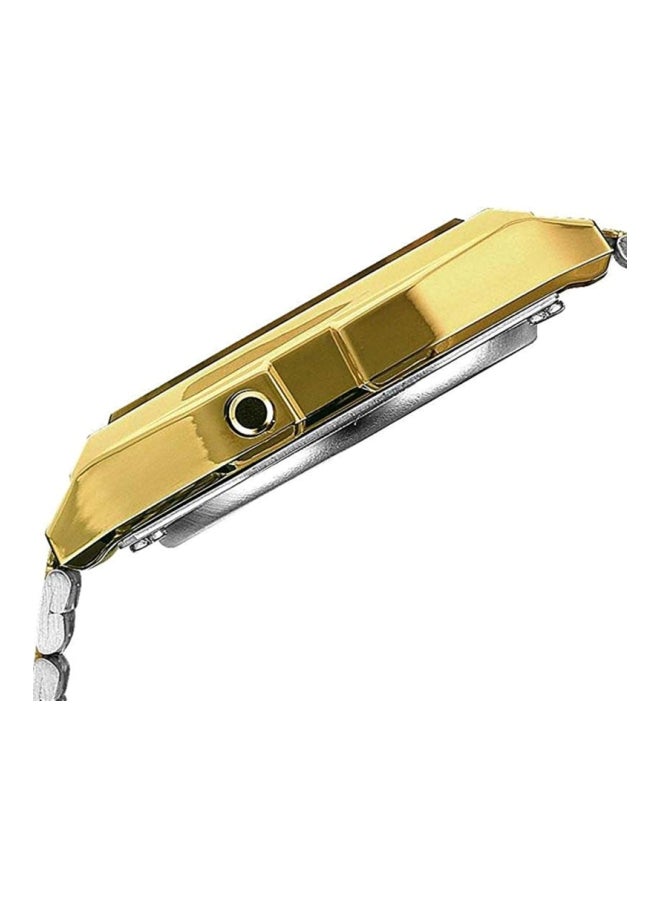 CASIO Men Vintage Collection Quartz Digital Watch A159WGEA-5DF - 33 mm - Gold - Image 3