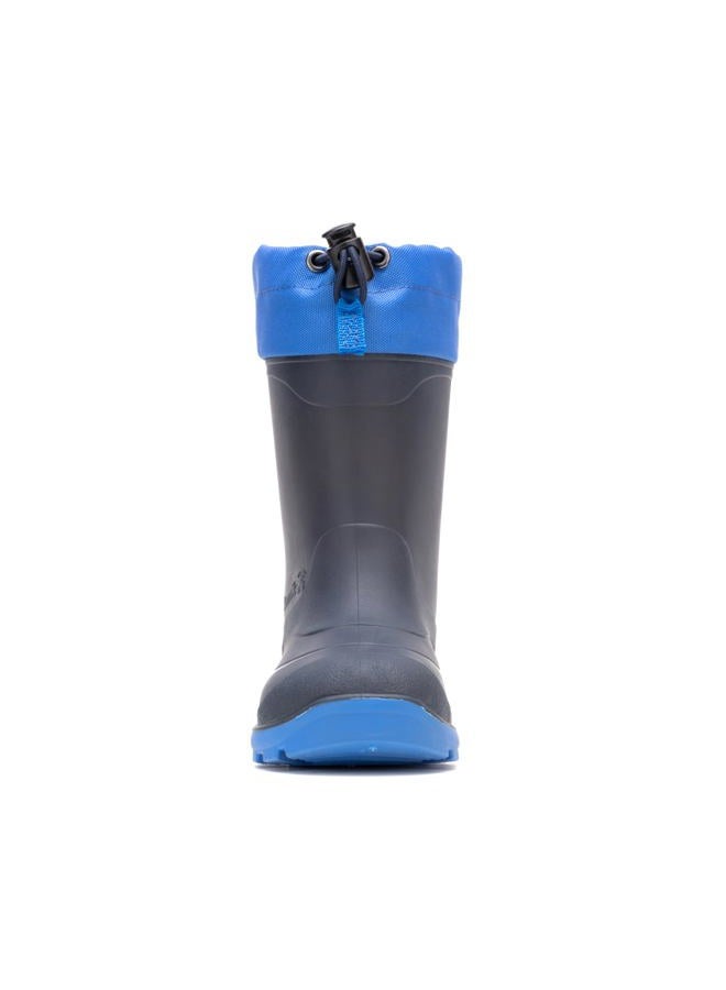 Kamik Boys' Snobuster1 Snow Boot, Navy/Strong Blue, 3 M US Little Kid - Image 4