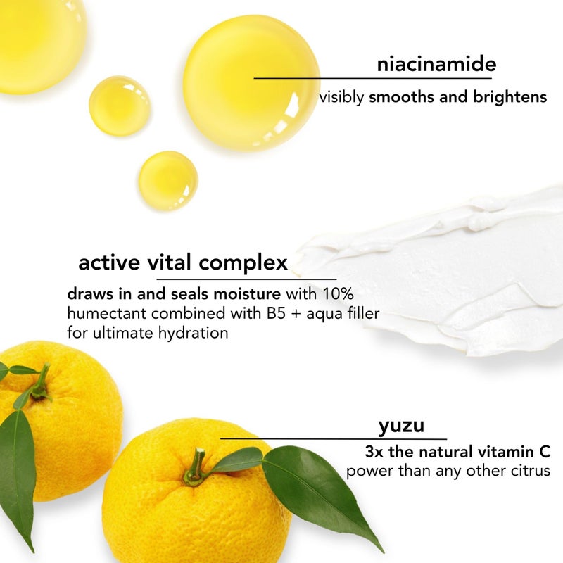 Saturday Skin Yuzu Eye Balm Vitamin C Wide lluminating Under Tight Eye Cream Korean Niacinamide Caffeine for Wrinkles Puffy Eyes Dark Circles Moisturizing Hydrates Anti Aging for Women (15ml) - Image 3
