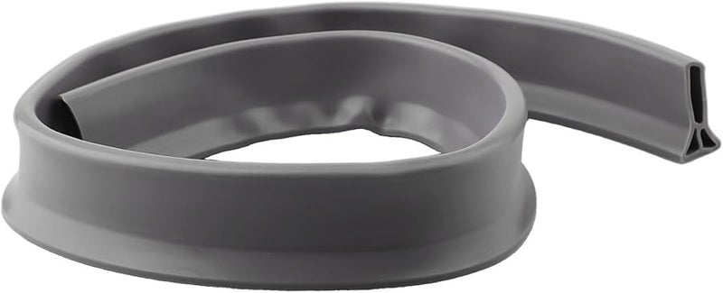 White Grey Silicone Shower Barrier Water Retention System 5cm Height 100cm Length - Image 3