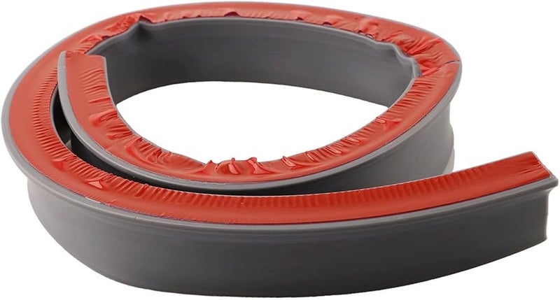 White Grey Silicone Shower Barrier Water Retention System 5cm Height 100cm Length - Image 2