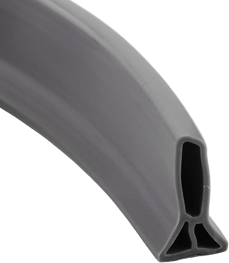 White Grey Silicone Shower Barrier Water Retention System 5cm Height 100cm Length - Image 5