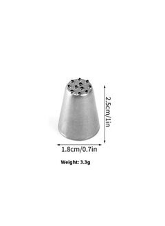 Generic 3-Piece Cake Grass Cream Decoration Tips Set Silver, Grass Icing Nozzles Set, Cake Decorating Tips For Baking Decorating  - Image 5