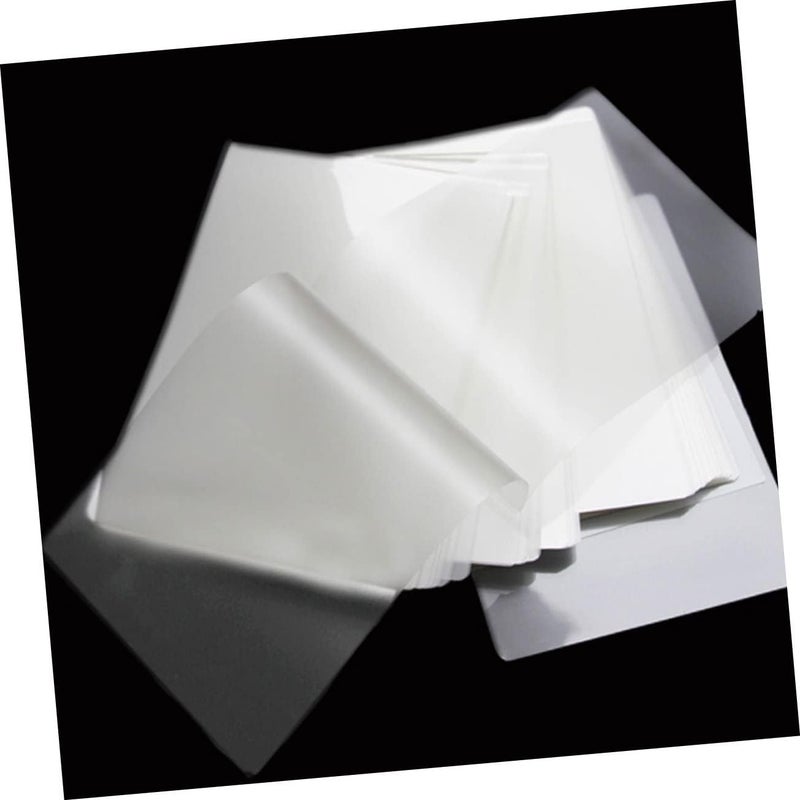 Lurrose Thermal Laminating Sheets 100 Pcs A4 Size Photo Sealing Film Waterproof Fade Resistant Laminating Pouches for Office Home and Store - Image 5
