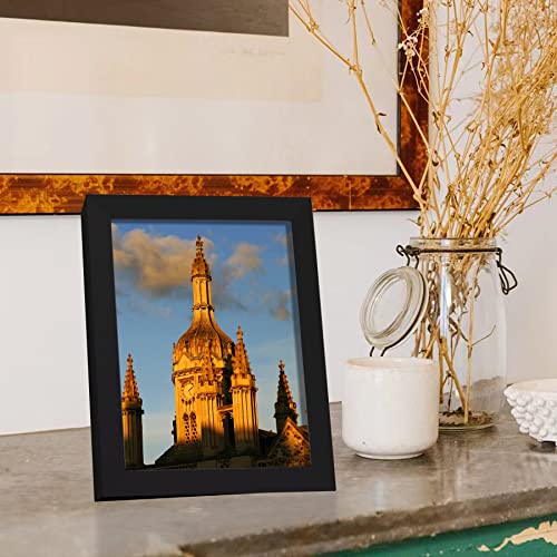 SESEAT Black 8x10 Picture Frame, Photo Frame for Wall Mounting or Tabletop Diaplay, 1 Pack - Image 2