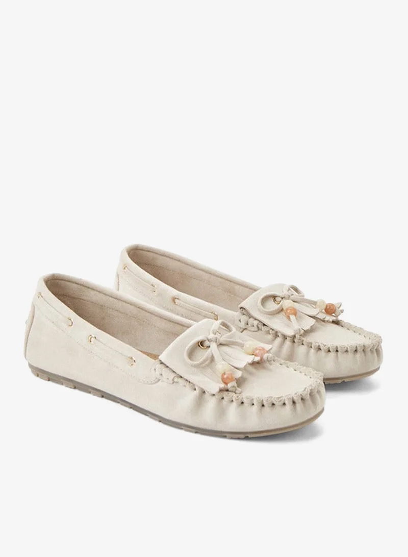 Le Confort Women Textured Moccasins
