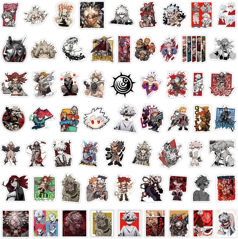 SHOWSUP 60PCS GACHIAKUTAS Anime Stickers for Teens and Kids - Waterproof Vinyl Decals for Laptops, Phones, and More - Image 4