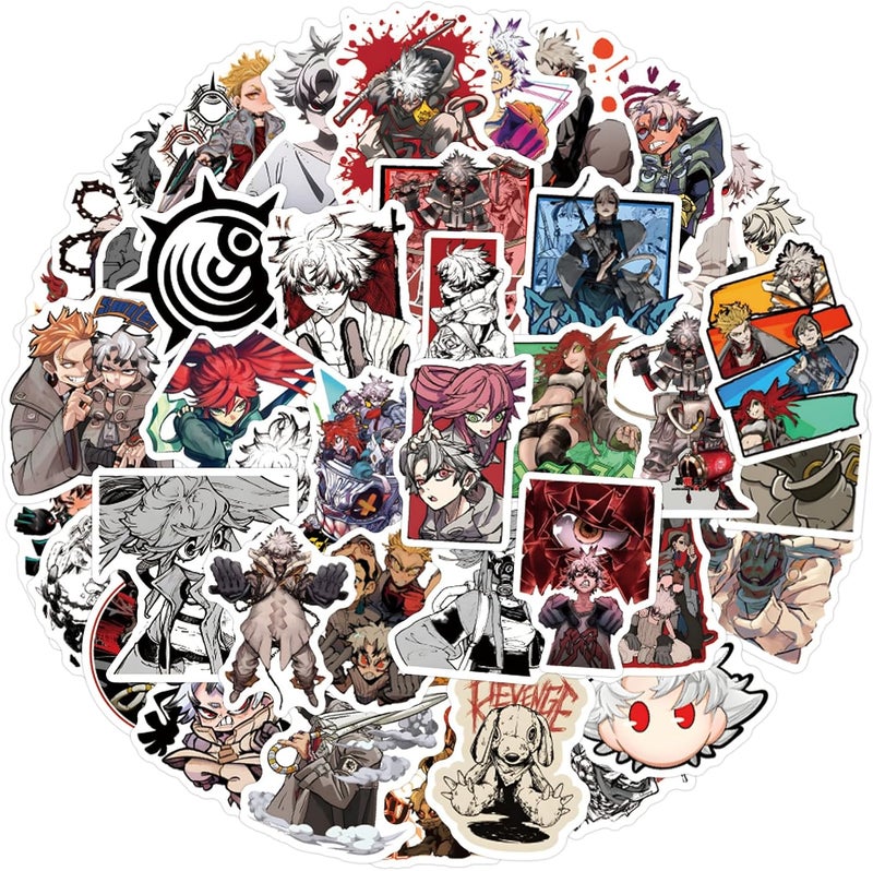 SHOWSUP 60PCS GACHIAKUTAS Anime Stickers for Teens and Kids - Waterproof Vinyl Decals for Laptops, Phones, and More - Image 5