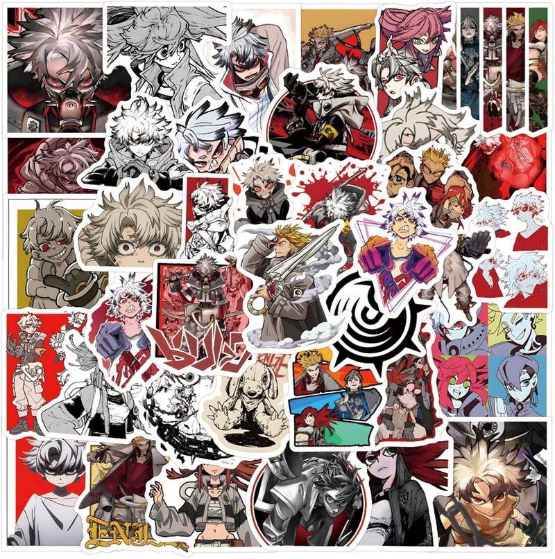 SHOWSUP 60PCS GACHIAKUTAS Anime Stickers for Teens and Kids - Waterproof Vinyl Decals for Laptops, Phones, and More - Image 1