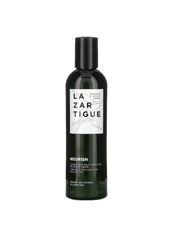 Lazartigue Lazartigue, Nourish, High Nutrition Shampoo, Shea Butter, Dry, Thick Hair, 8.5 fl oz (250 ml)  - Image 1