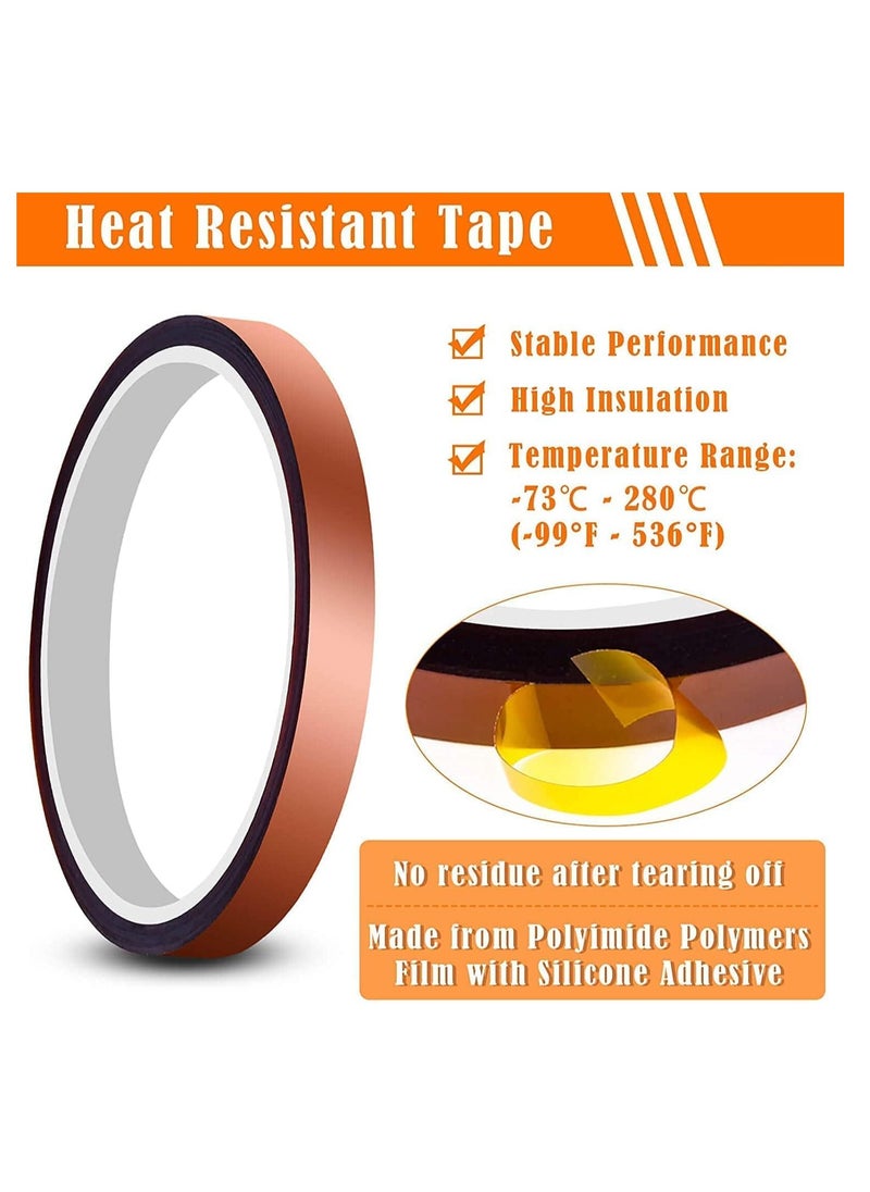 PRINTSHOP4ME - Heat Resistant Tape For Sublimation,Heat Transfer Printing,Masking,Soldering,Protecting Circuit Board,Cellphone Data Line And Electrical Works - Image 1