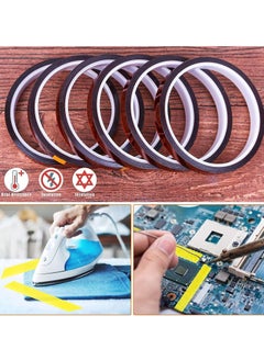 PRINTSHOP4ME Heat Resistant Tape For Sublimation,Heat Transfer Printing,Masking,Soldering,Protecting Circuit Board,Cellphone Data Line And Electrical Works  - Image 4