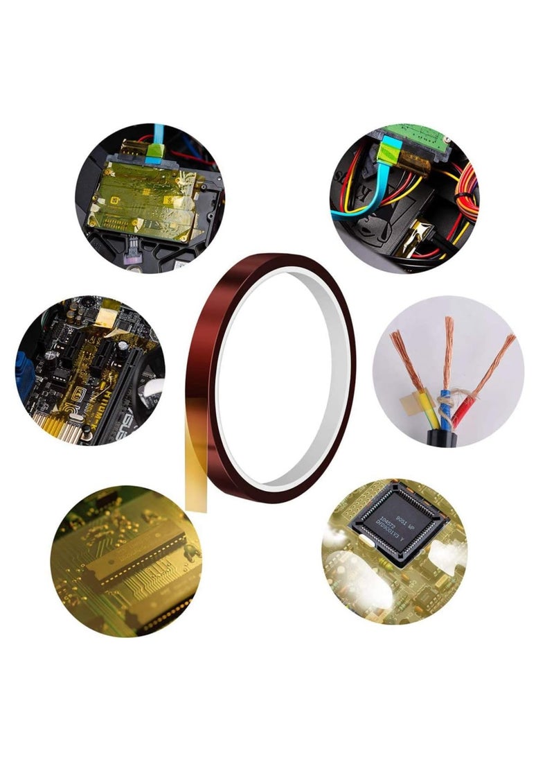 PRINTSHOP4ME - Heat Resistant Tape For Sublimation,Heat Transfer Printing,Masking,Soldering,Protecting Circuit Board,Cellphone Data Line And Electrical Works - Image 1