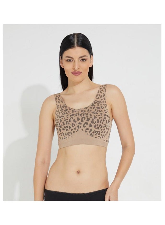 Marks & Spencer 3 Pack Seamless Non Wired Crop Top - Image 1