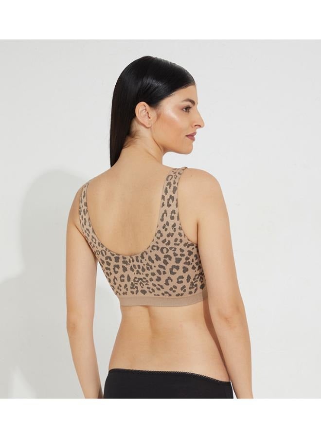 Marks & Spencer 3 Pack Seamless Non Wired Crop Top - Image 2