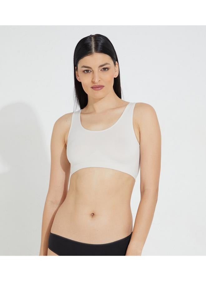 Marks & Spencer 3 Pack Seamless Non Wired Crop Top - Image 5