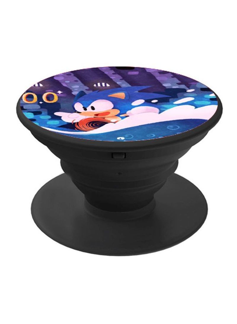 RKN Printed Pop Socket Blue/Purple/Black - Image 1