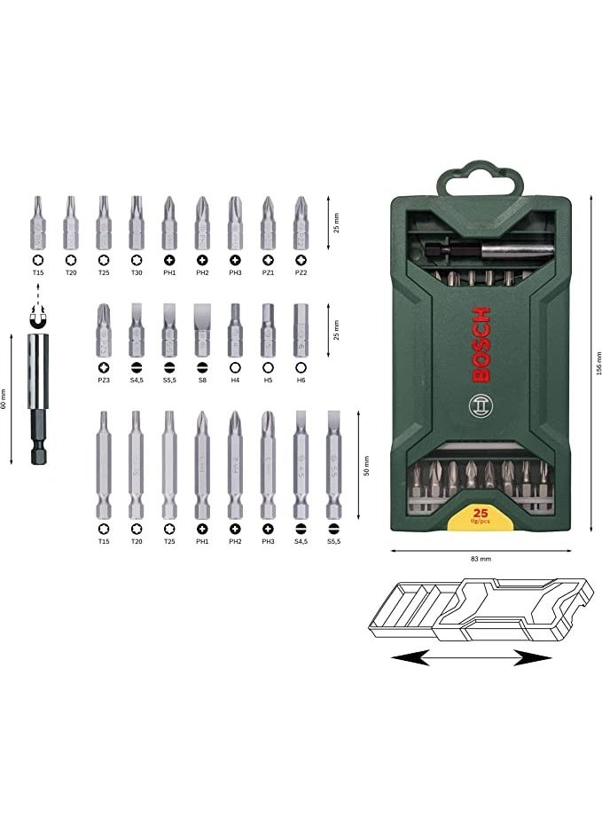 BOSCH 25 Piece X-Line Screwdriver Set  - Image 4