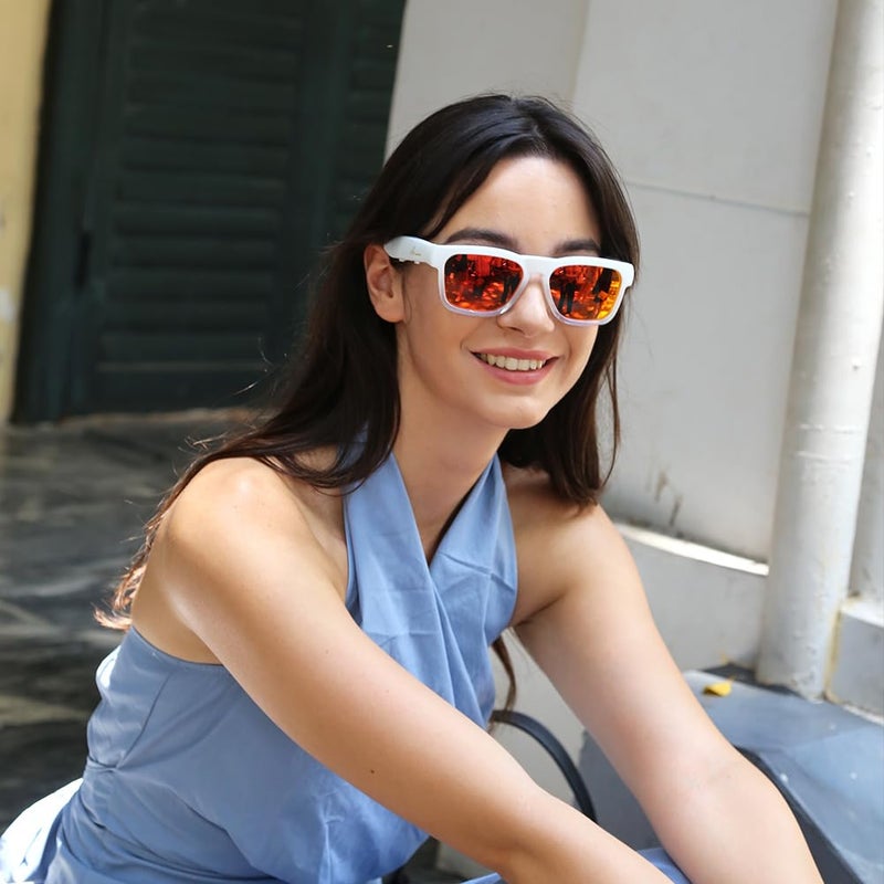 OhO sunshine OhO Smart Glasses,Polarized Sunglasses with Bluetooth Speaker,Athletic/Outdoor UV Protection and Voice Control,Unisex - Image 4