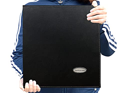 Zoview Self-Adhesive Photo Album, Dust-free, glue free and waterproof Scrapbook Album, Family album, Leather Cover, Hand Made DIY Albums Holds 3x5, 4x6, 5x7, 6x8,8x10 photos - Image 1