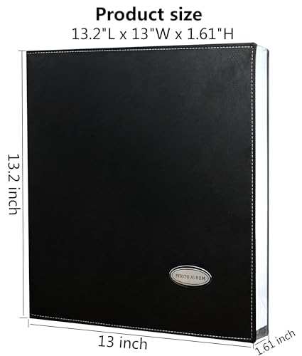Zoview Self-Adhesive Photo Album, Dust-free, glue free and waterproof Scrapbook Album, Family album, Leather Cover, Hand Made DIY Albums Holds 3x5, 4x6, 5x7, 6x8,8x10 photos - Image 5
