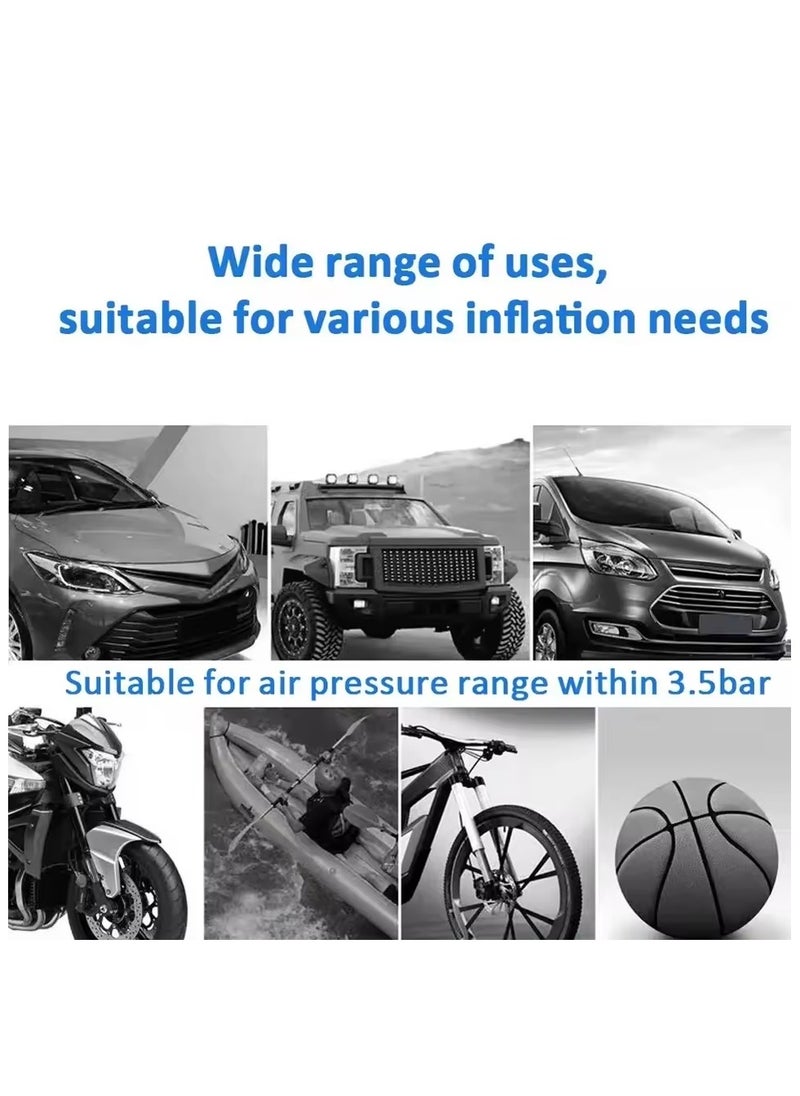 Mini Car Air Compressor 150 PSI, Smart Digital Inflatable Pump with LCD Display, Portable Tire Inflator for Cars, Motorcycles, Balls, and More – Compact Rechargeable Air Pump - pzsku/ZA1CFD40094939FE5BE56Z/45/_/1734530100/d71e9549-86de-4c16-9276-3772ca4e51de