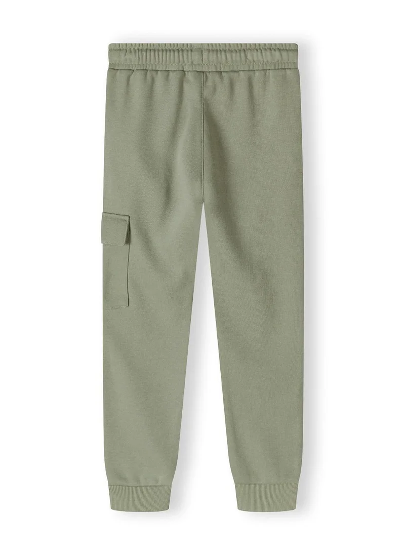MINOTI Boy's Cotton Two-Piece Set with Printed T-Shirt and Jogger Pants
