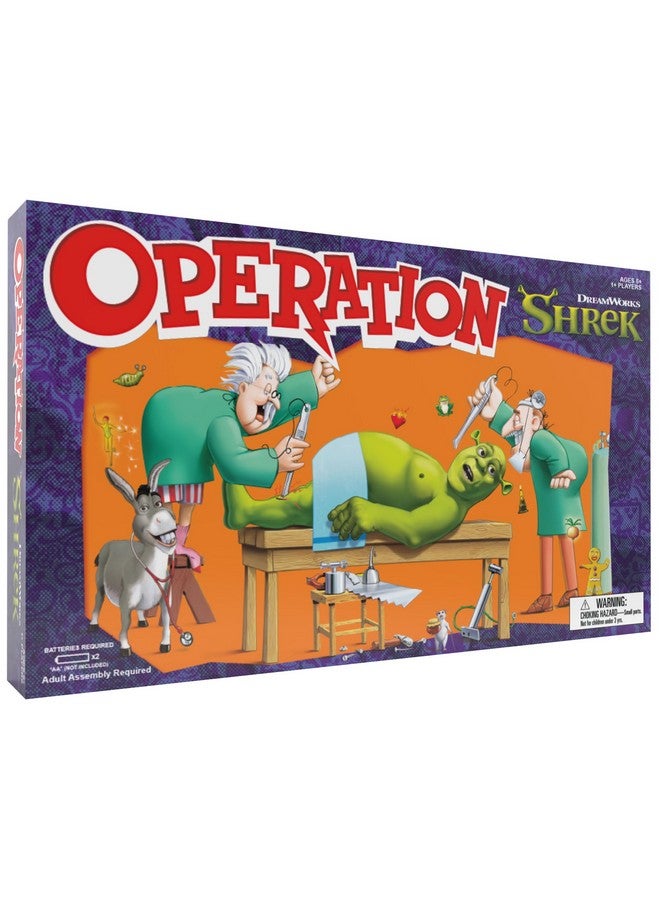 USAopoly لعبة العمليات: شريك، تحتوي على 12 قطعة شريك مخصصة "فاناتومي" من بيكسي بايتس إلى ألم في المؤخرة، لعبة إلكترونية كلاسيكية لإزالة الأشياء أو الحصول على جرس الإنذار، مرخصة رسميًا - Image 1