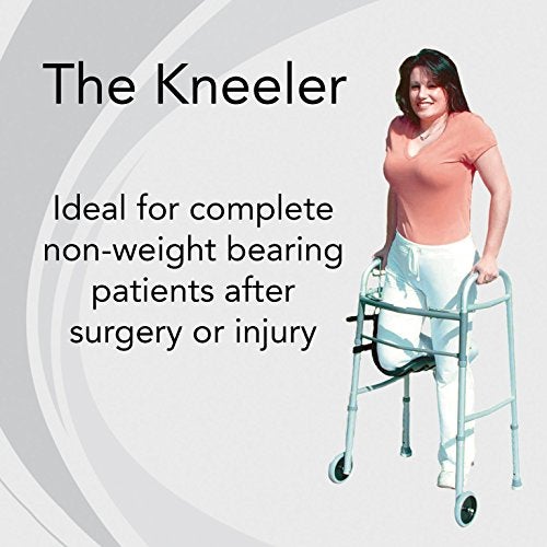 Sammons Preston The Kneeler, Hanging Knee Sling Fits Any Walker, Comfortable Adjustable Knee Cushion for Standard Walkers, Lifts Leg for Complete Non Weight Bearing Patients - Image 4